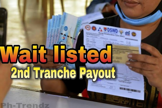 Wait listed SAP 2nd Tranche Payout via Star Pay