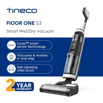 Tineco Floor One S3 Cordless Wireless Wet Dry Vacuum Cleaner