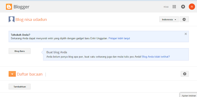 Cara Membuat Blog di Blogspot [Tutorial Pemula]