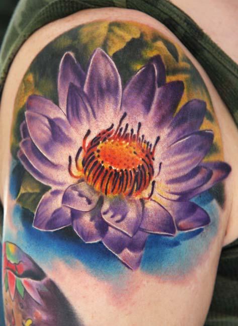 lotus flower tattoo6
