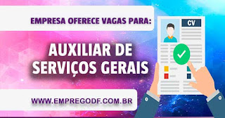 Auxiliar de Serviços Gerais