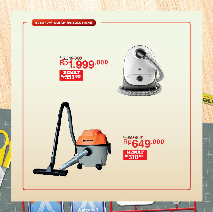 #ACEHardware - Promo Hemat Terbesar s.d 50% Untuk Alat Kebersihan (s.d 05 Feb 2019)