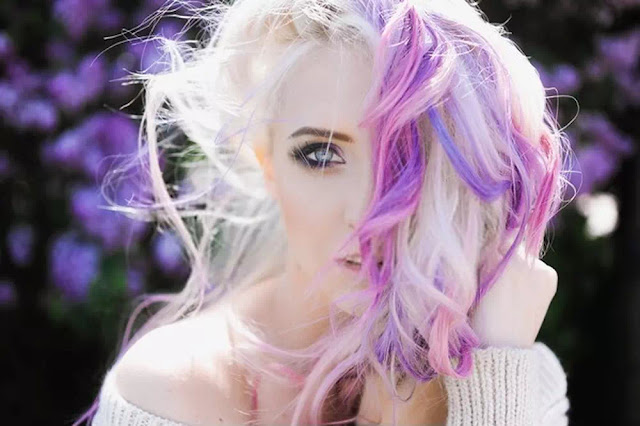 trendy Colored hairstye