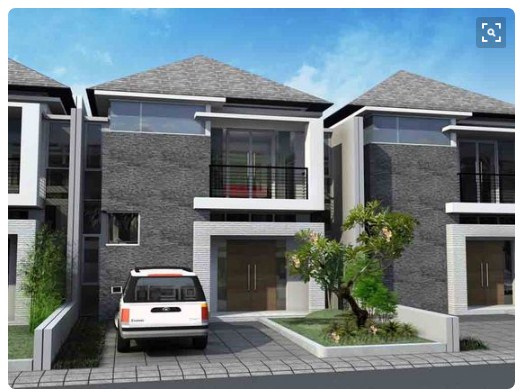 20 Contoh Desain Fasad Rumah Minimalis Modern