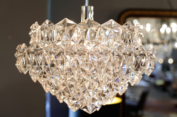 Hand cut Crystals Chandelier