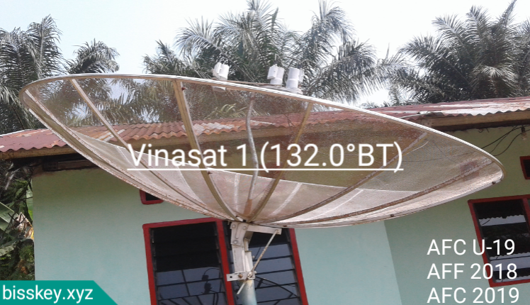 Arah dan Cara Tracking Satelit Vinasat 1 C-Band