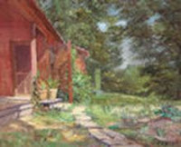 T. C. Steele Painting "House of the Singing Winds"
