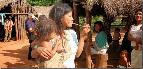 guarani fumando