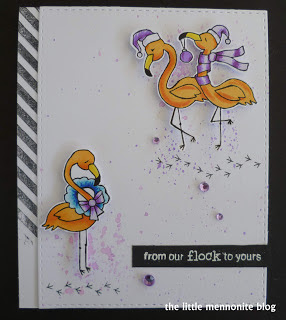 From our flock to yours by Dawn feature Festive Flamingos by Newton's Nook Designs; #newtonsnook