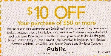 publix coupons