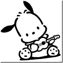 Pochacco coloring pages