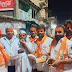 नळदुर्ग शहरामध्ये शिंदे गटाचा जल्लोष