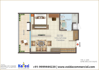 Kaveri City Centre Floor Plan