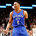 Russell Westbrook, a left-handed with the most expensive of all time NBA Contract