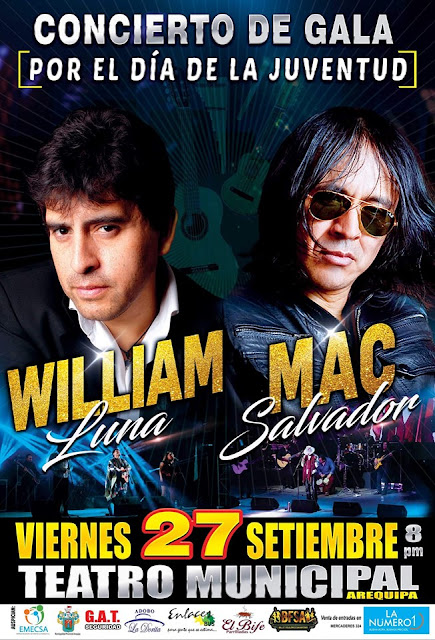 Willian Luna y Mac Salvador en Arequipa 