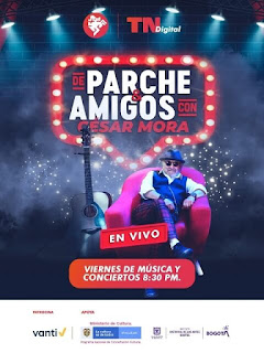 De parche y amigos con César Mora | Teatro Nacional digital