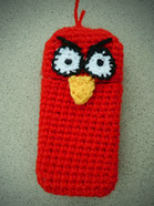 PATRON GRATIS FUNDA DE MOVIL ANGRY BIRDS DE CROCHET 2391