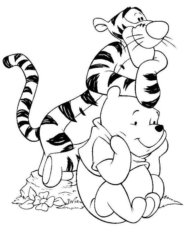 Coloring Pages Of Disney Characters - Best Coloring Pages Collections