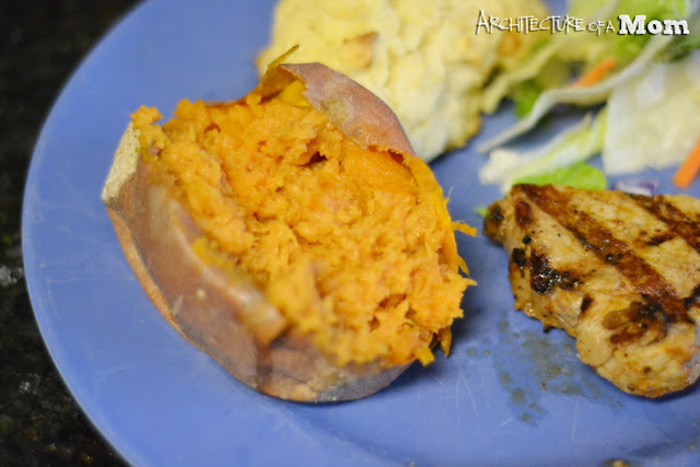 Peanut Butter Sweet Potatoes