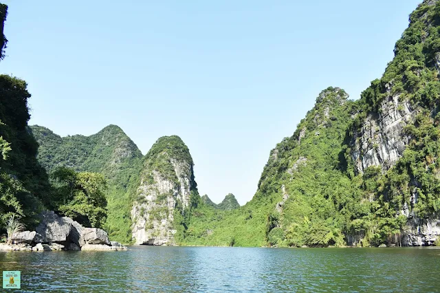 Paseo en barca en Trang An, Ninh Binh