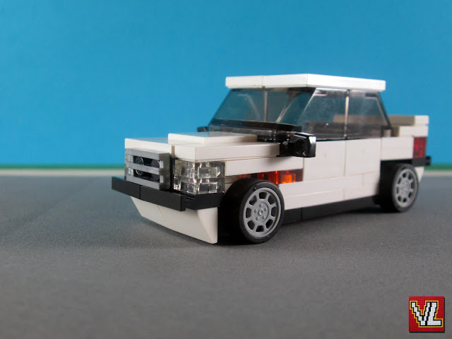 MOC LEGO Mercedes-Benz 190E (revisto)