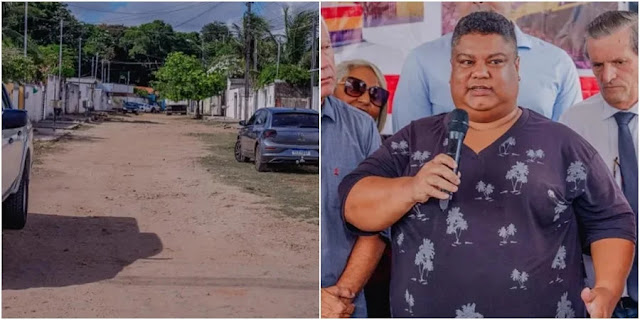 Cícero Lucena e Leo Bezerra autorizam pavimentação de 14 novas ruas em Mangabeira