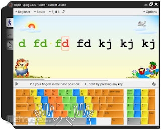 Belajar Mengetik 10 Jari dengan Cepat