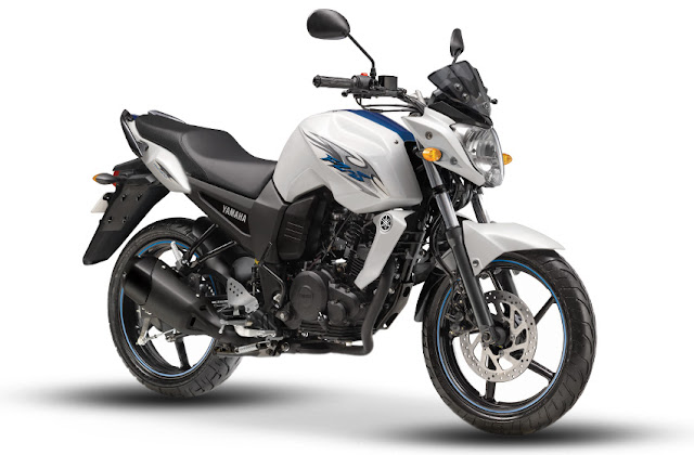 Yamaha FZ-S Competition White