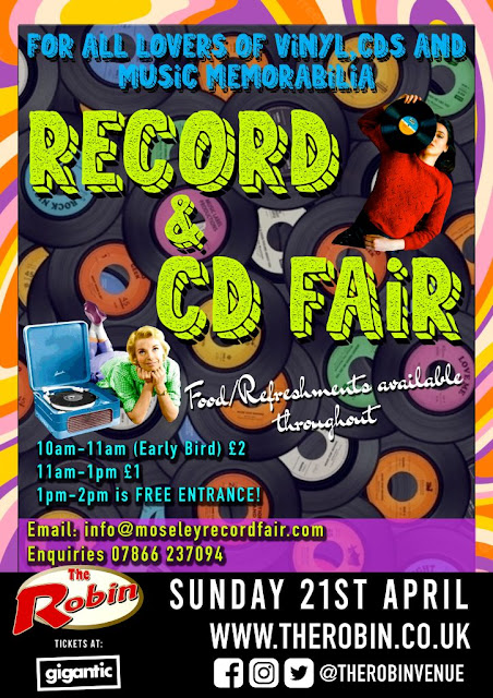 Poster promoting Record & CD fair