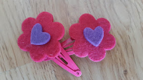 Love Spring DIY Hairclips