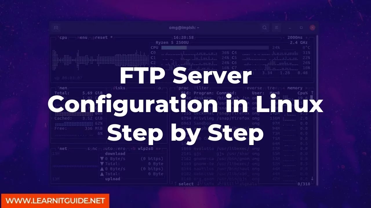 FTP Server Configuration in Linux Step by Step