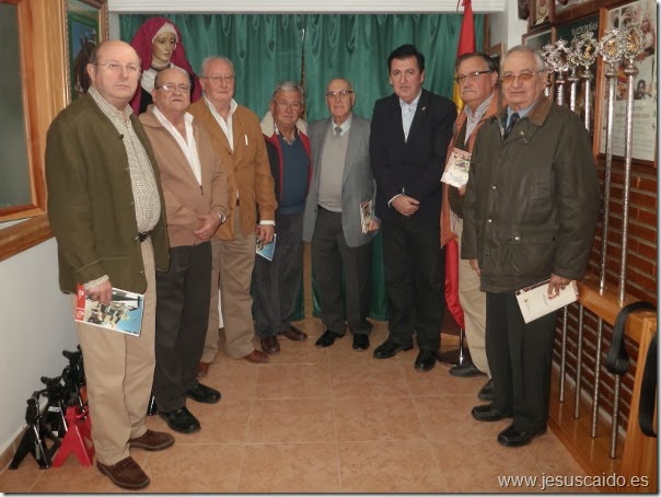 Los refundadores y el secretario general que mantuvieron la reunión