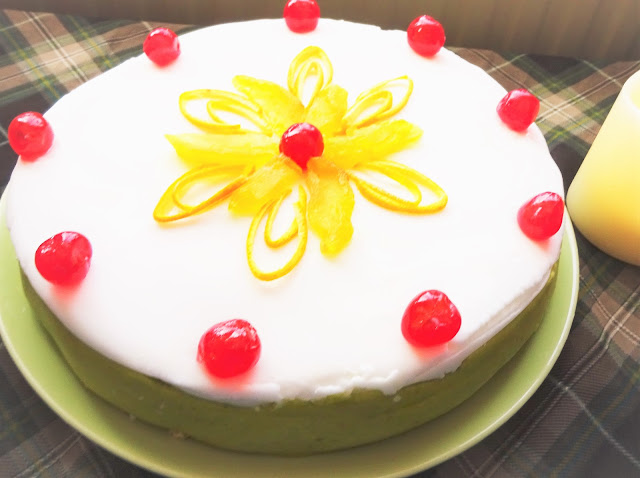 cassata-siciliana-recipe-cake-Italian-dessert-marzipan-sponge-cherries-orange-chocolate-chips-glaced -fruit-