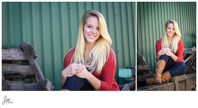 Downtown Lynchburg Fall Senior Session Liberty University