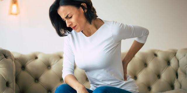 Woman suffer from Lower Back Pain