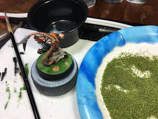 Skavenblight Scramblers alternate color Quick paint Basics basing