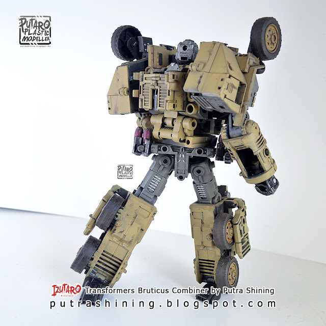 Toy Custom Paint: Transformers Bruticus Combiner by Putra Shining