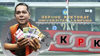 Kadis Pendidikan Sulpakar Dalam  Lingkaran Kasus Suap Rektor Unila Prof. Kharomani