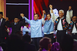 Permintaan maaf Prabowo kepada Anies dan Ganjar di akhir pembicaraan