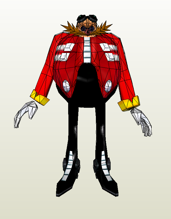 Dr Robotnik Papercraft