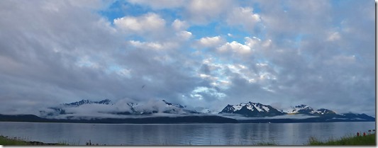 Resurrection Bay, Kenai Mountains, following a rainy day