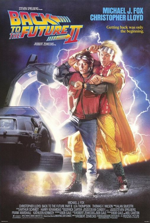 Back to the Future 2 film poster