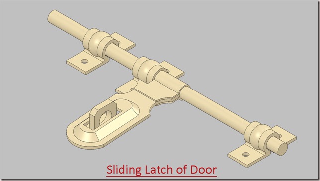 Sliding Latch of Door