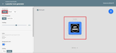 how to create icon for android app, how to make an app icon, how to create android app icon
