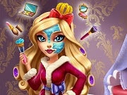  Juega a otro divertido juego de Ever After High con la estudiante más hermosa de la escuela, Apple White está lista para un espectacular cambio de imagen . Descubre las cremas y máscaras que nuestra princesa utiliza y luego crea un nuevo aspecto con las diferentes paletas de colores de maquillaje. Elige un increíble vestido de alta costura para deslumbrar a sus amigos en Ever After High.