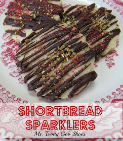 Shortbread "Sparkler" Cookies --- by Ms. Toody Goo Shoes