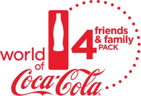 Friends and Family 4 Pack at World of Coca-Cola