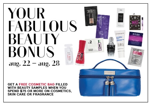 Shoppers Drug Mart Free Fabulous Beauty Bonus