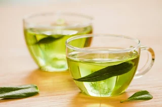 *"Green tea hair rinse for growth - reduces DHT with catechins, fights hair loss"*