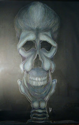 Big-headed Skull - by Shannon Kish